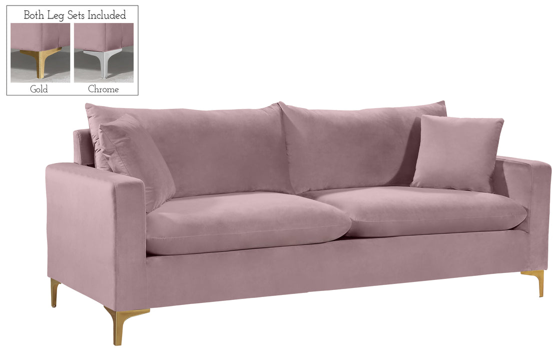 Naomi Velvet Sofa - Sterling House Interiors