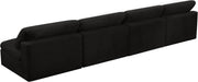 Cozy Velvet Cloud Modular Armless Sofa - Sterling House Interiors