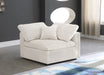 Cozy Navy Velvet Corner Chair - Sterling House Interiors