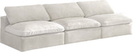 Cozy Velvet Cloud Modular Armless Sofa - Sterling House Interiors