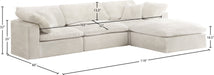 Cozy Velvet Cloud Modular Sectional - Sterling House Interiors