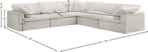 Cozy Velvet Cloud Modular Sectional - Sterling House Interiors