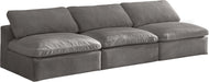 Cozy Velvet Cloud Modular Armless Sofa - Sterling House Interiors