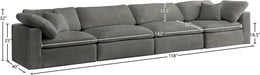 Cozy Velvet Cloud Modular Sofa - Sterling House Interiors