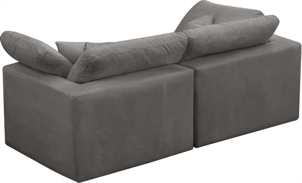 Cozy Velvet Cloud Modular Sofa - Sterling House Interiors