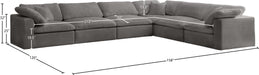 Cozy Velvet Cloud Modular Sectional - Sterling House Interiors