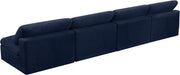 Cozy Velvet Cloud Modular Armless Sofa - Sterling House Interiors