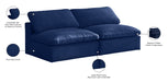 Cozy Velvet Cloud Modular Armless Sofa - Sterling House Interiors