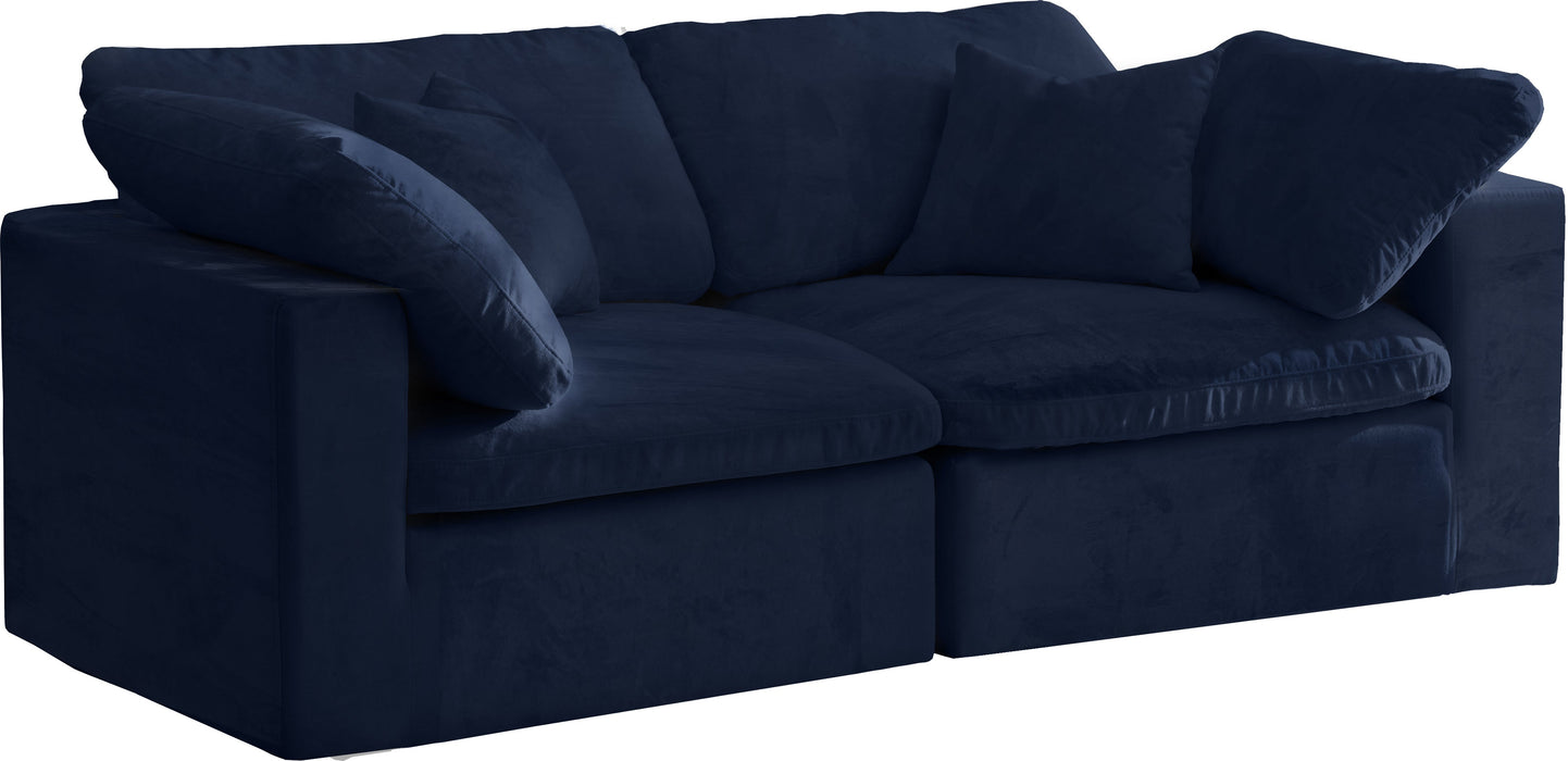 Cozy Velvet Cloud Modular Sofa - Sterling House Interiors