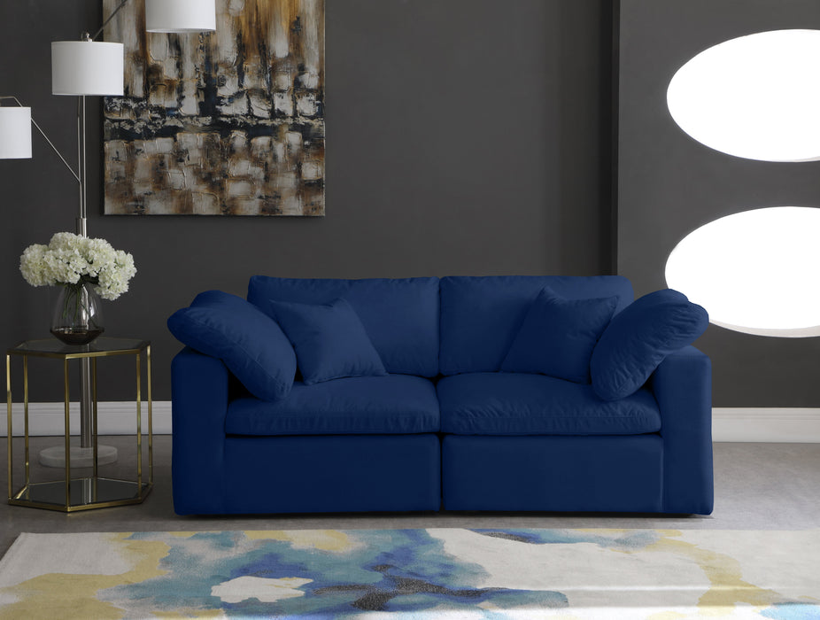 Cozy Velvet Cloud Modular Sofa - Sterling House Interiors