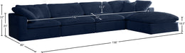 Cozy Velvet Cloud Modular Sectional - Sterling House Interiors