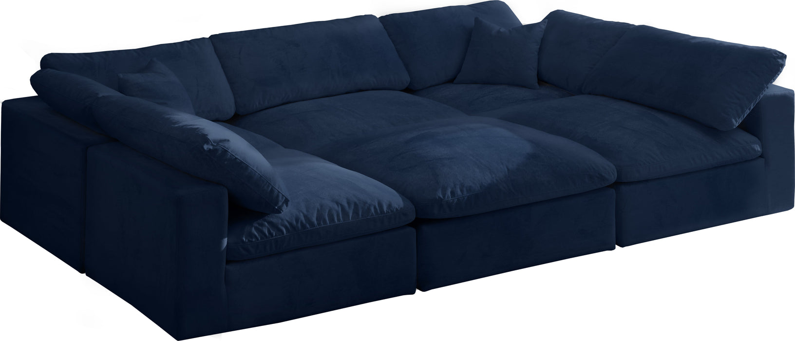 Cozy Velvet Cloud Modular Sectional - Sterling House Interiors