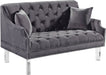 Roxy Velvet Loveseat - Sterling House Interiors