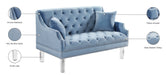 Roxy Velvet Loveseat - Sterling House Interiors