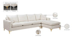 Naomi Velvet 2pc. Reversible Sectional - Sterling House Interiors