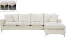 Naomi Velvet 2pc. Reversible Sectional - Sterling House Interiors