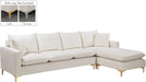 Naomi Velvet 2pc. Reversible Sectional - Sterling House Interiors