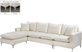 Naomi Velvet 2pc. Reversible Sectional - Sterling House Interiors