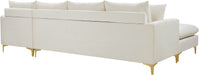 Naomi Velvet 2pc. Reversible Sectional - Sterling House Interiors