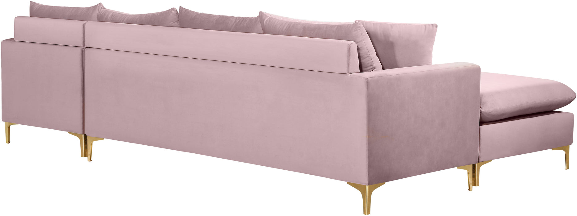 Naomi Velvet 2pc. Reversible Sectional - Sterling House Interiors