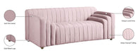 Naya Velvet Loveseat - Sterling House Interiors