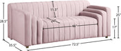 Naya Velvet Loveseat - Sterling House Interiors