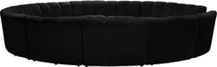 Infinity Velvet 12pc. Modular Sectional - Sterling House Interiors