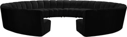 Infinity Velvet 12pc. Modular Sectional - Sterling House Interiors