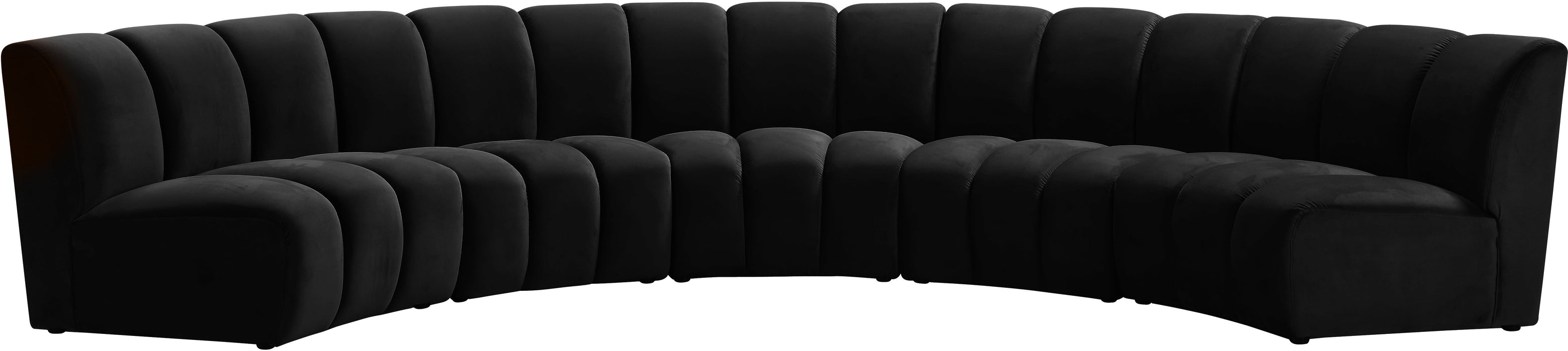 Infinity Velvet 5pc. Modular Sectional - Sterling House Interiors