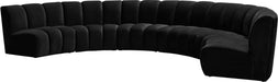 Infinity Velvet 6pc. Modular Sectional - Sterling House Interiors