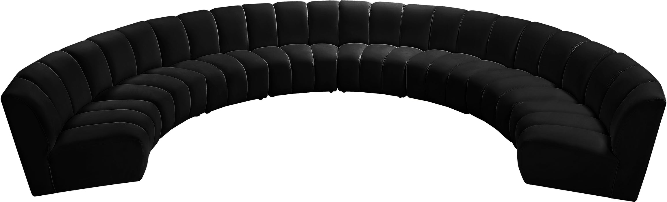 Infinity Velvet 8pc. Modular Sectional - Sterling House Interiors