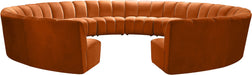 Infinity Velvet 12pc. Modular Sectional - Sterling House Interiors