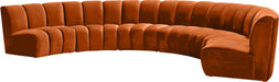 Infinity Velvet 6pc. Modular Sectional - Sterling House Interiors