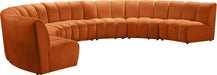 Infinity Velvet 7pc. Modular Sectional - Sterling House Interiors