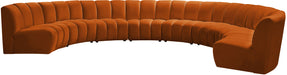 Infinity Velvet 8pc. Modular Sectional - Sterling House Interiors