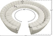Infinity Velvet 12pc. Modular Sectional - Sterling House Interiors