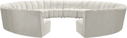 Infinity Velvet 12pc. Modular Sectional - Sterling House Interiors