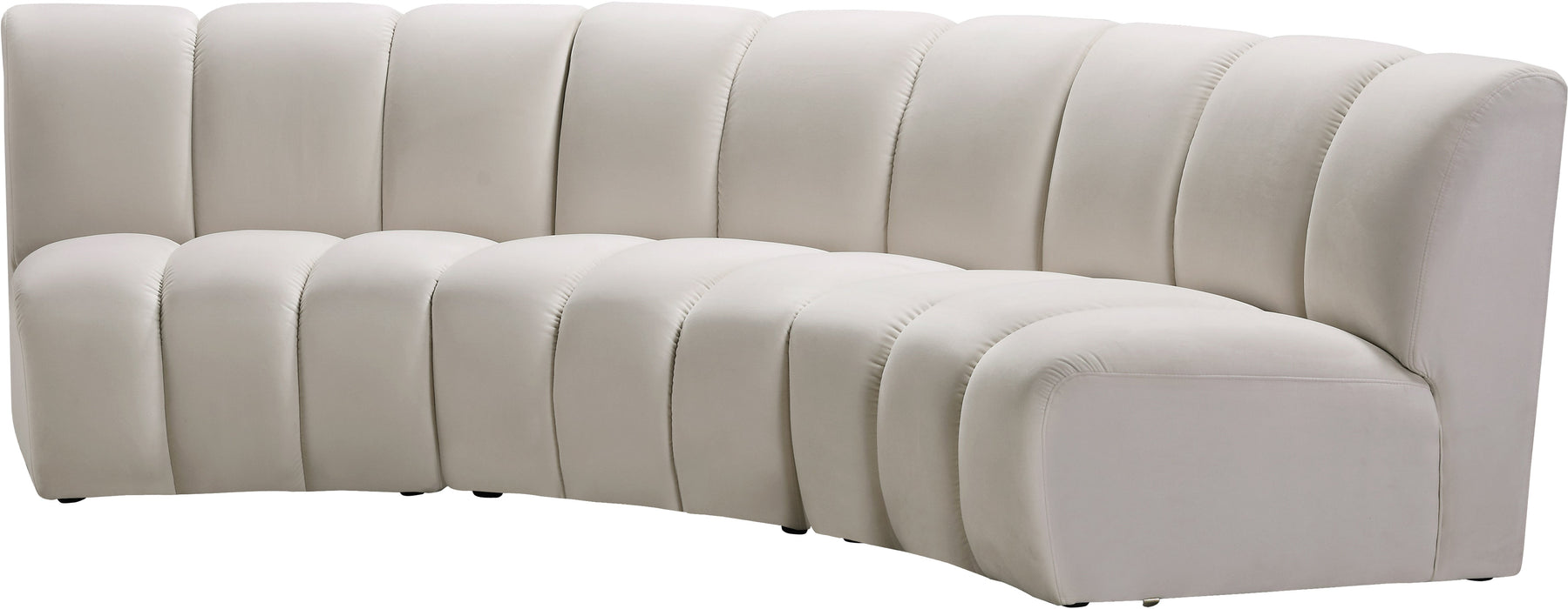 Infinity Velvet 3pc. Modular Sectional - Sterling House Interiors