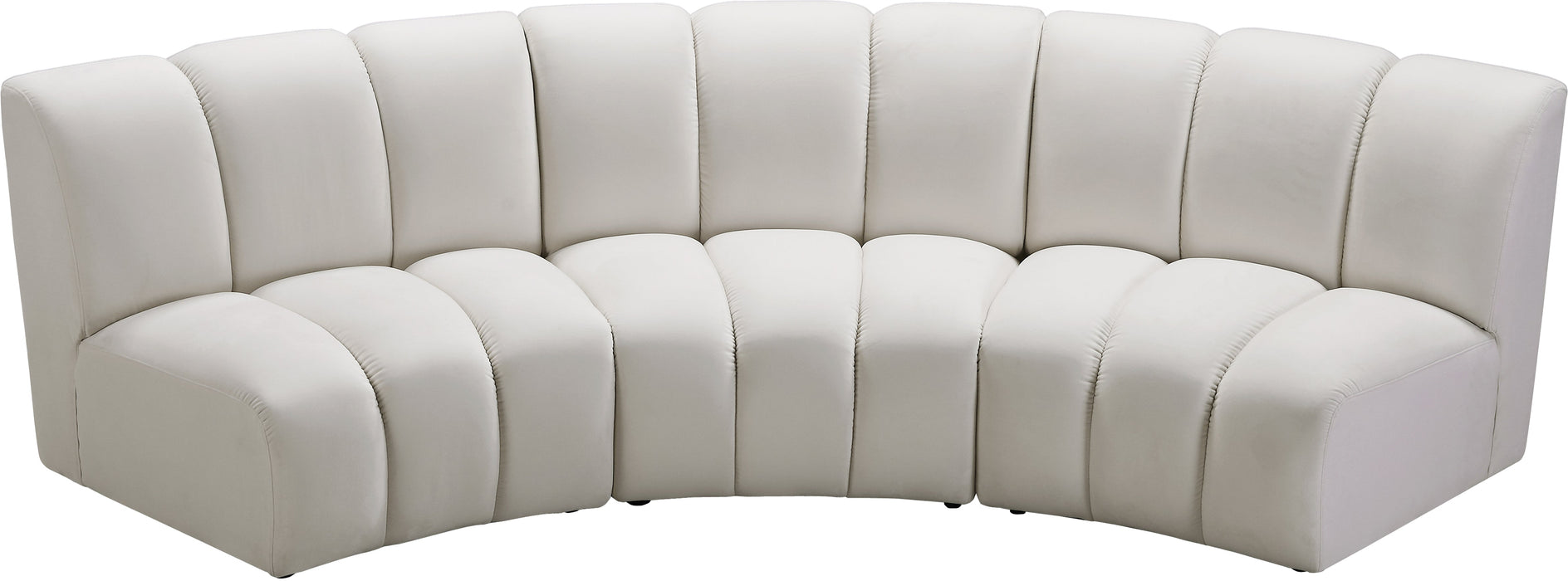 Infinity Velvet 3pc. Modular Sectional - Sterling House Interiors