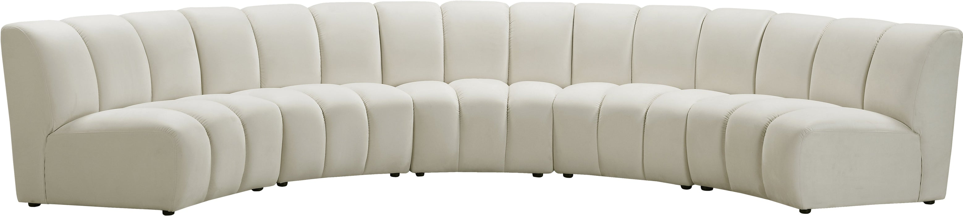 Infinity Velvet 5pc. Modular Sectional - Sterling House Interiors