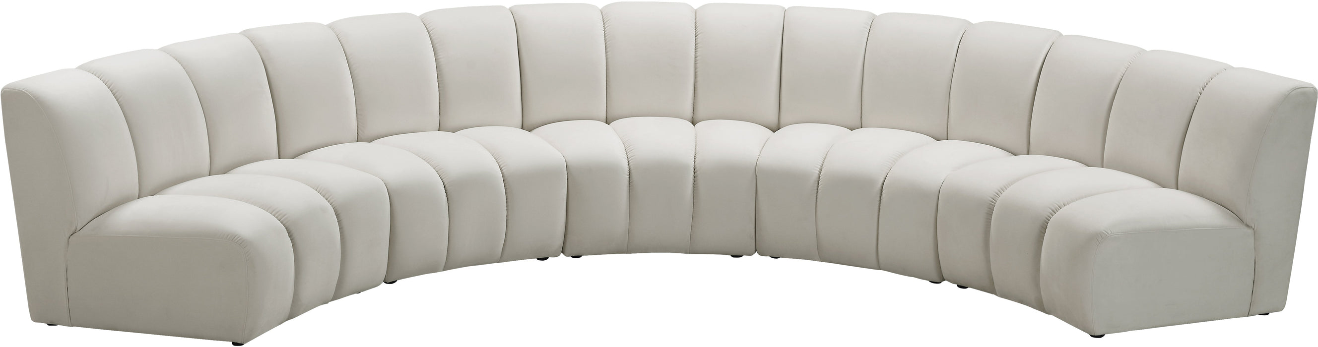 Infinity Velvet 5pc. Modular Sectional - Sterling House Interiors