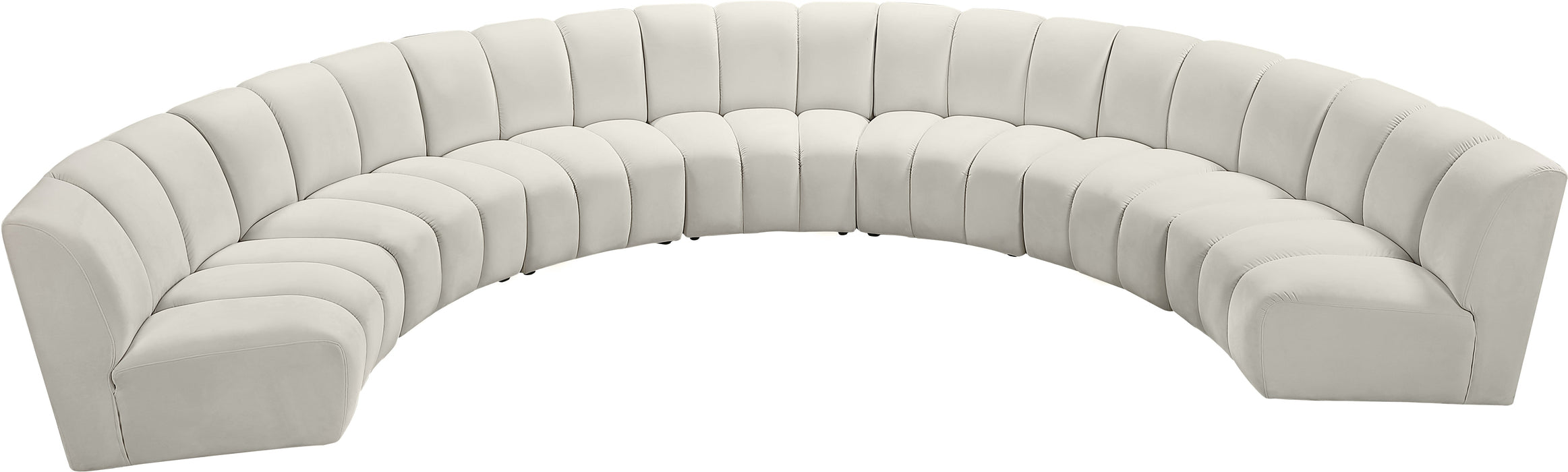 Infinity Velvet 7pc. Modular Sectional - Sterling House Interiors