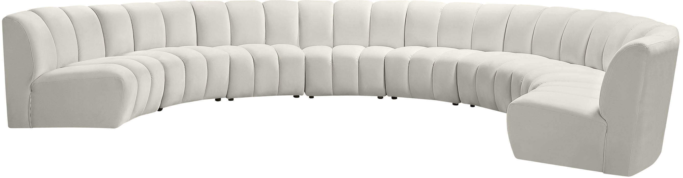 Infinity Velvet 8pc. Modular Sectional - Sterling House Interiors