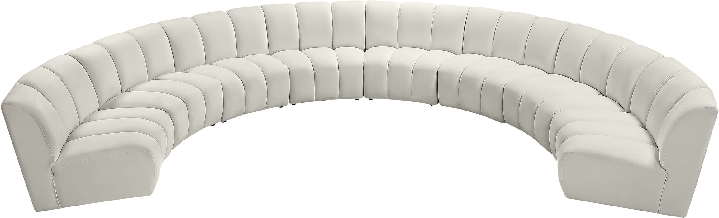 Infinity Velvet 8pc. Modular Sectional - Sterling House Interiors