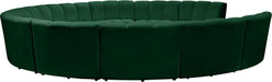 InfinityVelvet 11pc. Modular Sectional - Sterling House Interiors