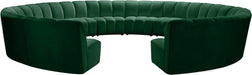 Infinity Velvet 12pc. Modular Sectional - Sterling House Interiors