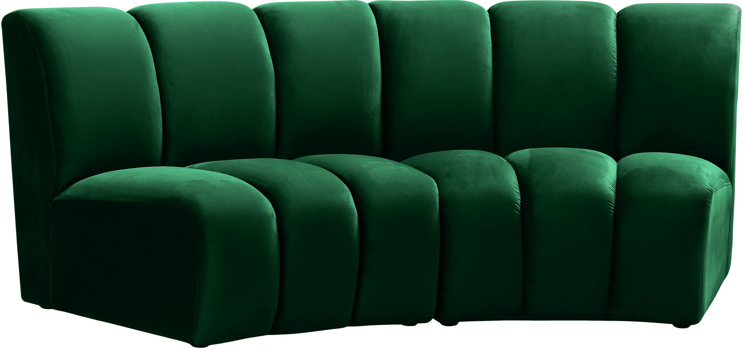 Infinity Velvet 2pc. Modular Sectional - Sterling House Interiors