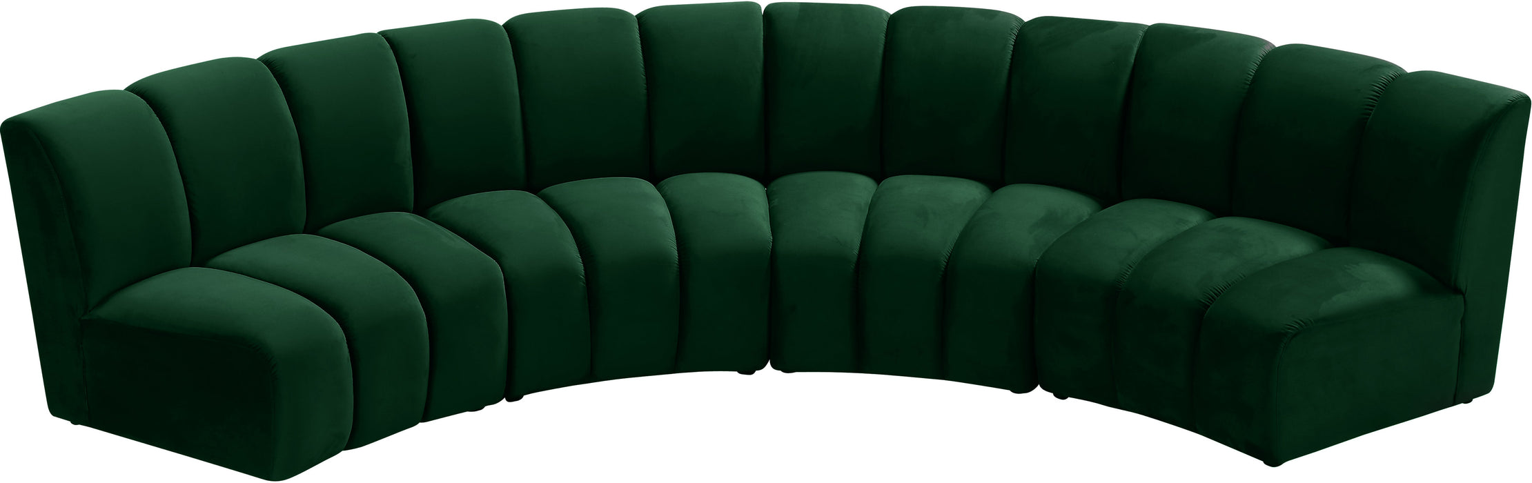 Infinity Velvet 4pc. Modular Sectional - Sterling House Interiors