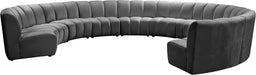 Infinity Velvet 10pc. Modular Sectional - Sterling House Interiors