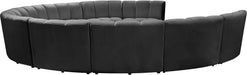 Infinity Velvet 10pc. Modular Sectional - Sterling House Interiors